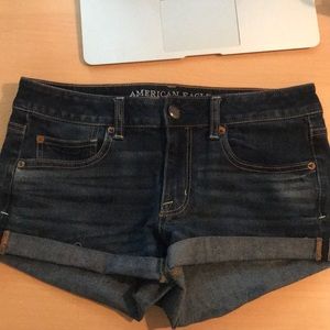 begging jean shorts